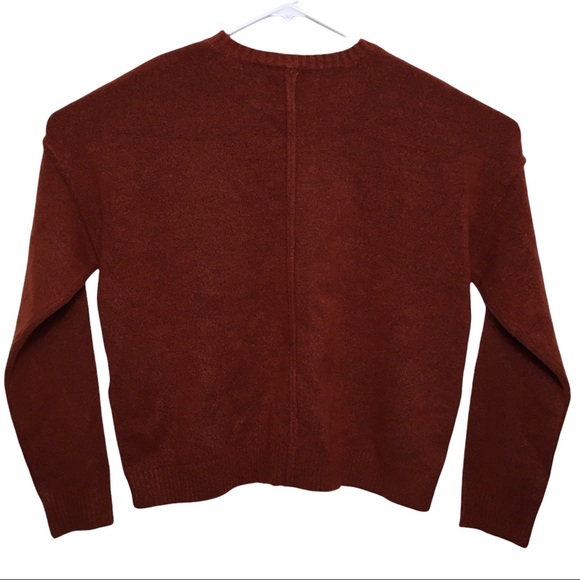 Supplies By Union Bay Angie Side Button Pullover Sweater Medium Red NWT - Picture 5 of 5